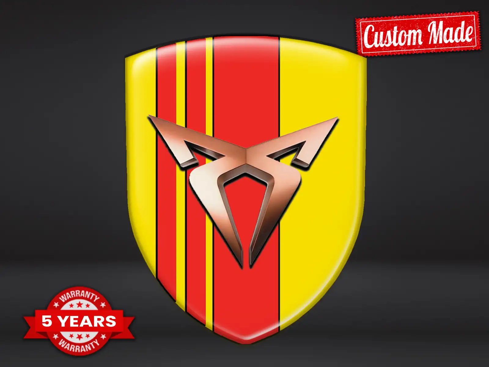 Seat Cupra Wasserfestes Etikett Pro Max Robust Modern